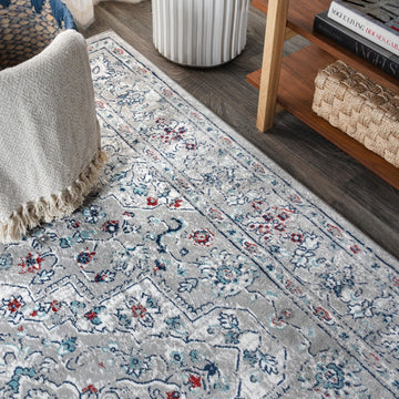 Sierra modern Persian Vintage Medallion Area Rug